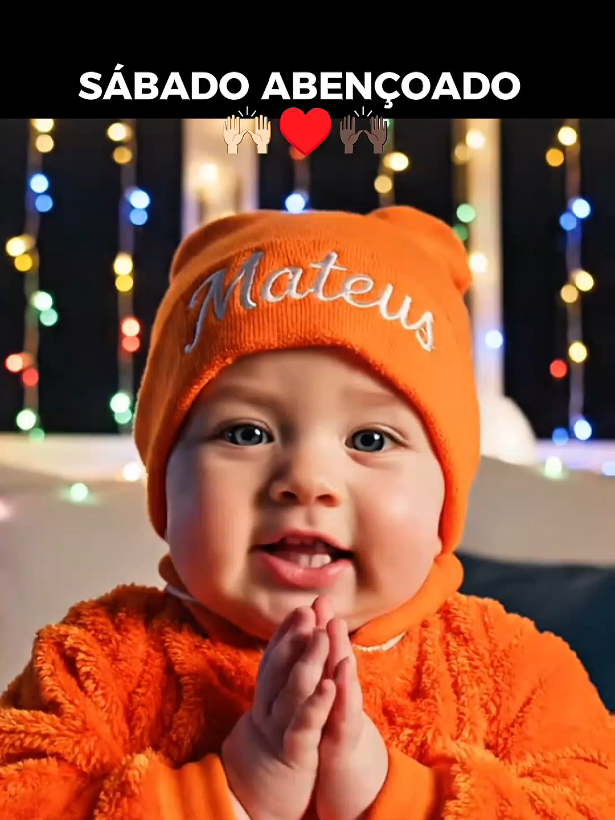 Deus abençoe seu sábado ♥️🙌🏻  #bomdia #Deus #criança #motivação #amém 