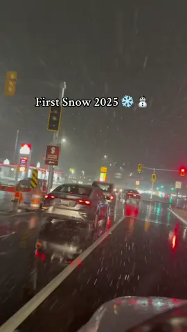 First Snow in canada 🇨🇦 of 2025 #firstsnow #winnipegsnow #canadasnowfall #foryou #viraltiktok 