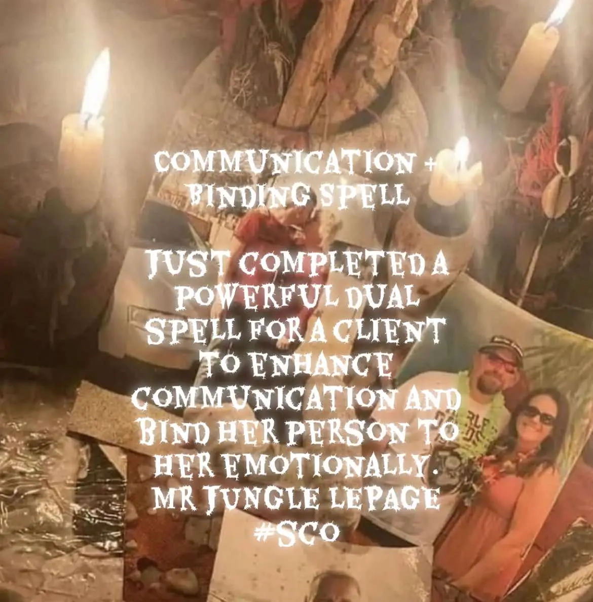 Communication & Binding Spell Just completed a powerful dual spell for a client to enhance communication and bind her person to her emotionally. Mr JUNGLE lEPAGE #fypシ゚viral #creatorsearchinsight #goviral #voodoo #spell #spellwork #november7 #goodmorning 