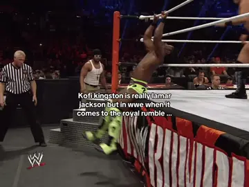 Royal rumble kofi #WWE #RoyalRumble #kofikingston #wrestling 