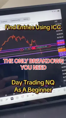Almost one month exactly since I started posting on here. This is my last time demo trading, scary feeling to make the transition but all good things are on the other side of fear. I trust the strategy I learned and now I just need experience to teach me the rest. Anyone can do this. I’m not sure how consistent I’ll be with posting because I mainly wanted to share my learning journey but I will be posting trade recaps. Maybe just not daily. #daytrading #fyp #iccmafia #tradesbysci #nasdaq  