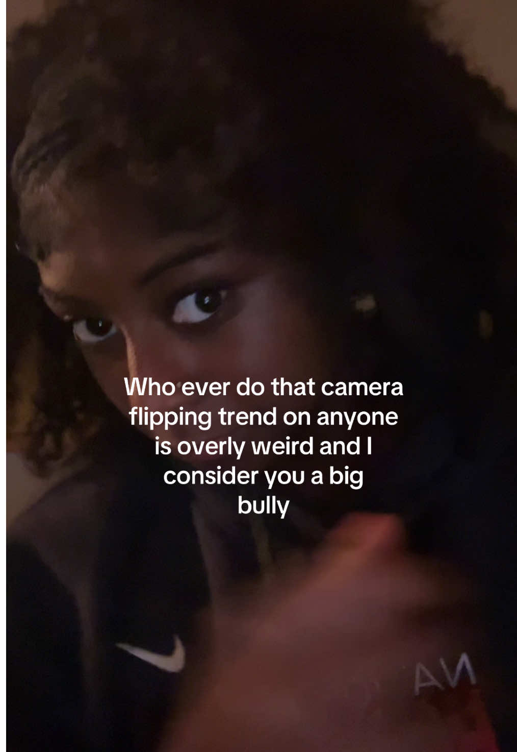 And that goes for anyone bc that can literally ruin someone’s self confidence and ur also weird if you laugh at it #relatable #bullyingawareness #trending #xyzbca #phoneflipping 