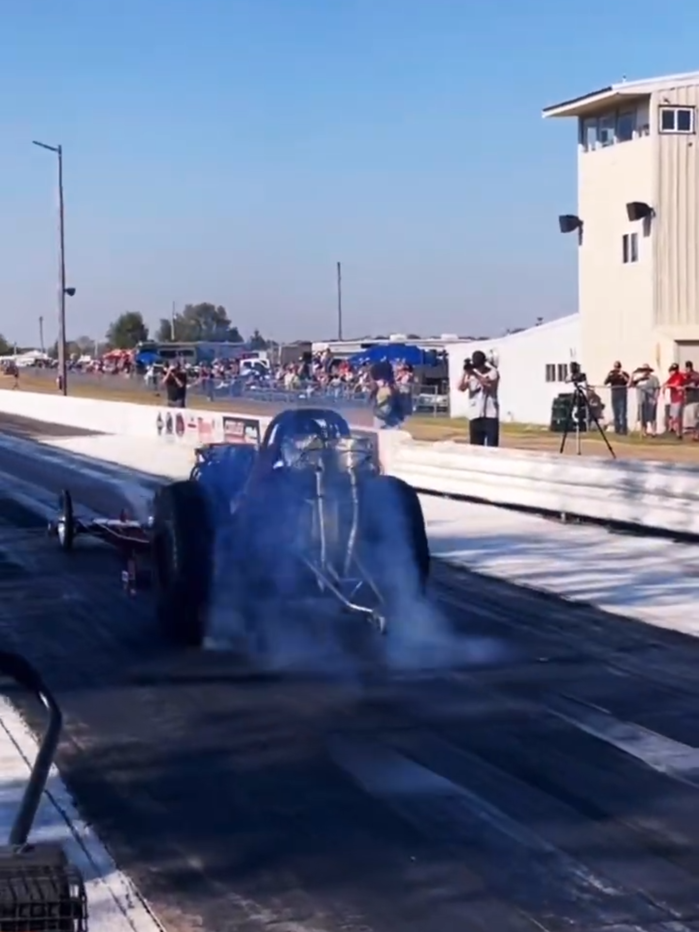 Nitro Chaos!  High Horsepower Supercharged Burnouts at the Dragstrip! #nitrochaos #nitro #horsepower #throttle #supercharged #hemi #burnout #dragster #oldschool #powerful