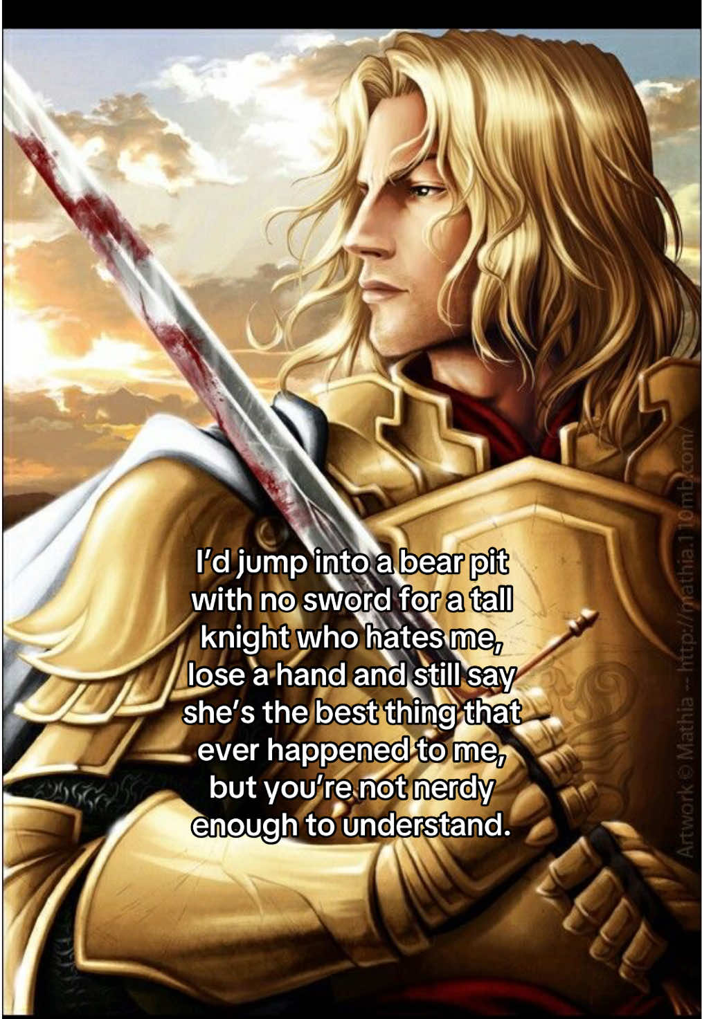 Anyways brienne🤤 #asoiaf #gameofthrones #brienneoftarth #jaimelannister #fyp 