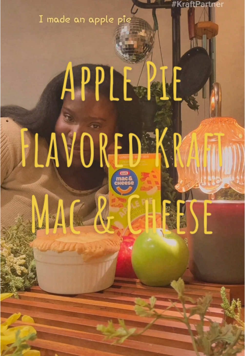 #KraftPartner Yes…I was first in line to try this. • Of course I had to try the new limited edition Apple Pie flavored @kraftmacandcheese . Savory meets sweet, meets comfort, meets nostalgia, meets NEW FLAVORS!!! Made it into an apple pie it was fun. Get it from Walmart.com for a limited time for just $1.48!!