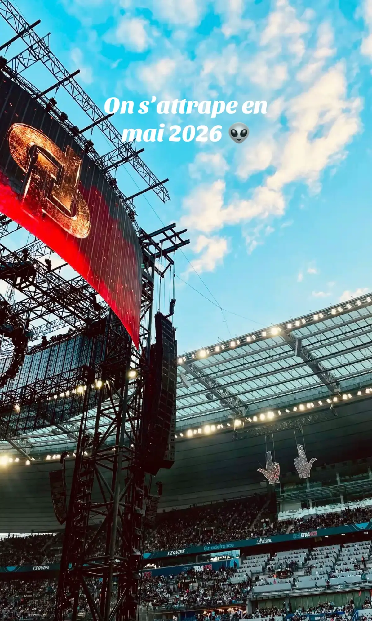 #jul #concerts #stadedefrance #fyp 