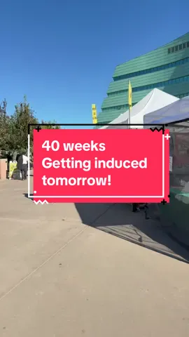 Induction day tomorrow at 40 weeks and 2 days #pregnancy #pregnant #induction #laboranddelivery 