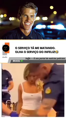 O serviço tá me matando, olha o serviço do infeliz 🤣. #segurançapública #pm 