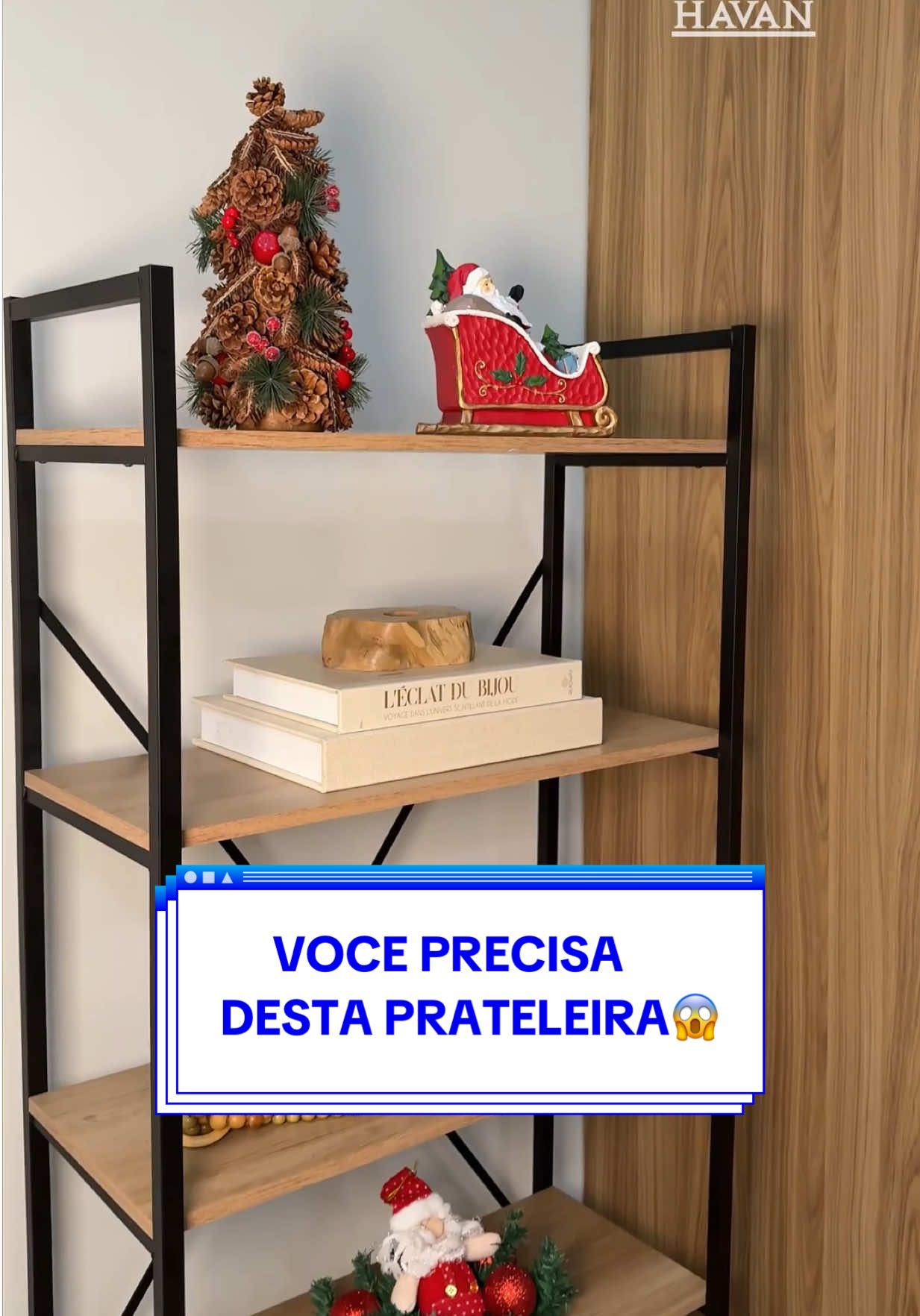 Quem nunca tropeçou num sapato jogado pela casa que atire a primeira pedra! 😂👟   A solução tá mais perto do que você imagina! Na Havan você encontra aquela peça perfeita pra organizar, decorar e dar vida nova pro seu cantinho! ✨🏠   Do caos pro capricho em um pulo! Vem descobrir o que a gente tem pra transformar sua casa! 🗽💙   Qual cantinho da sua casa tá precisando de um UP? Conta aqui nos comentários! 👇   #Havan #TemNaHavan #Organização #CasaOrganizada #DecoraçãoDeCasa 