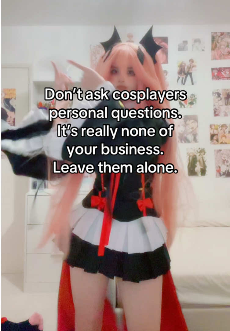 Baffles me how many people disrespect cosplayers when it’s basically just dressing up 💔 like don’t tell me that you’ve never even thought about dressing up as your fav even as a kid cmon now, TAGGING MY BF @୨୧ iluvrae ♡ 🌀🎢 ❤️‍🩹👀  ALSO I SWEAR ILL START POSTING JUNKO SOON I JUST HAVE A BUNCH OF DRAFTS… #fyp #viral #cosplay #trend #dance 