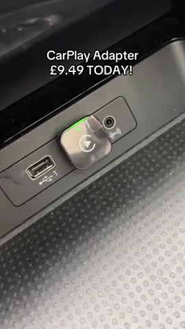 NO MORE WIRES! 👏 #carplayadapter #carplay #car #bluetooth #blackfriday 