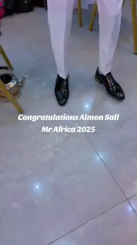 Congratulations Almon Sall Mr Africa 2025 @Almon Sall (Blackpapasall) @🌍 Ｍr_Africa𓂀🇸🇴 #sierraleonetiktok🇸🇱 #models 