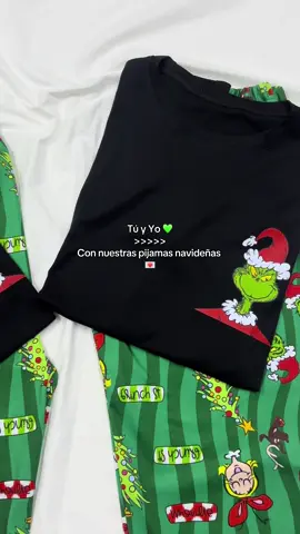 Tú y Yo en Navidad con estas pijamas 🫶🥹.  Match en promoción hasta el 15 de noviembre. Envió todos los Días . Pedidos :916372752 /922035835. #merrychristmas #pijamasnavideñas #navidad #pijamaselgrinch #elgrinch y 