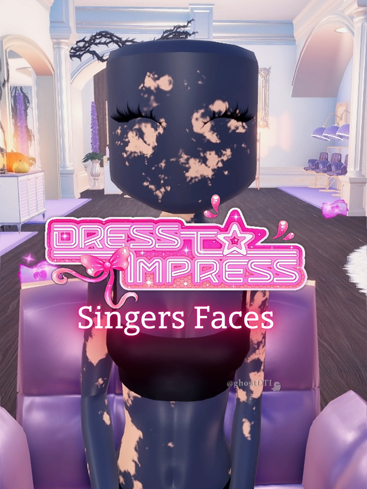 Dti-Singers Faces 🩷🎀 #dti #dresstoimpress #dtimakeup #arianagrande #sabrinacarpenter #lanadelrey #dtiupdate #dresstoimpressupdate