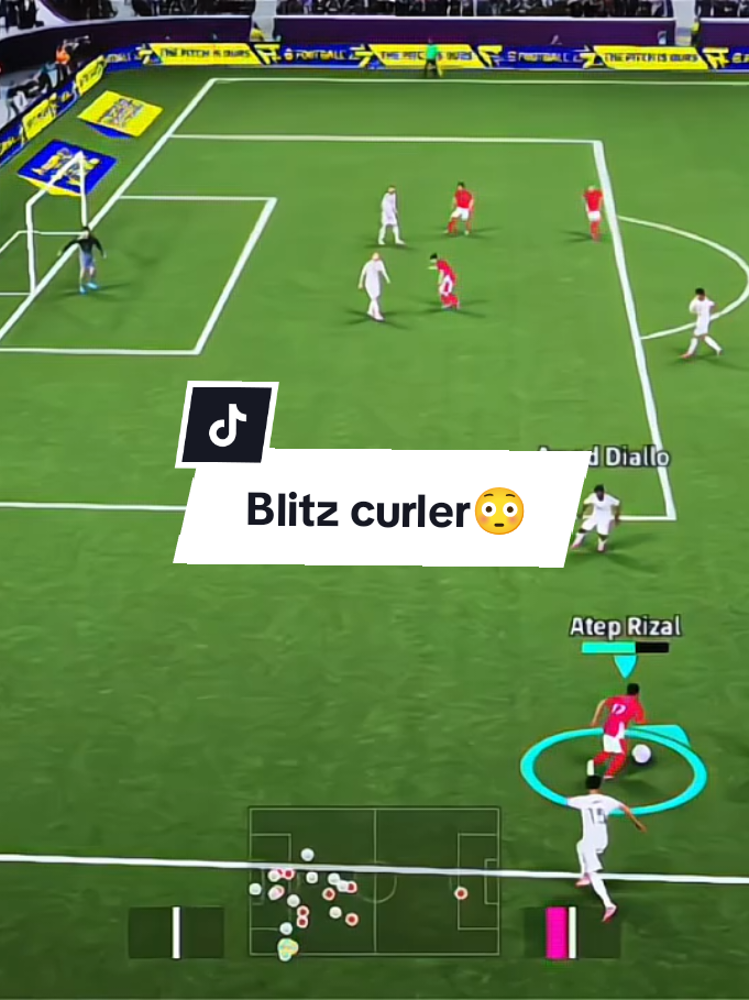 atep rizal blitz curler😳😳#creatorsearchinsights #efootballmobile #ateprizal #blitzcurler #fyppp 