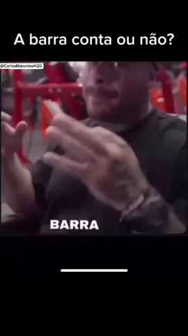 A barra conta ou não conta ? 