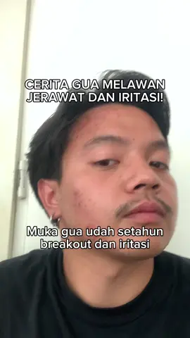 Ini cerita gua melawan jerawat!🥹 #mydermastory #skincare #pentingnyamicrobiome #kulitsensitif #fyp 