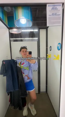 So many cute things for the holiday season at Old Navy right now! ❤️🎄Unfortunately I’m a bit too tall for some items lol #fyp #christmas #oldnavy #holidays #clothes 