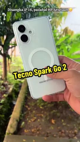 HP sejutaan mirip iP 16 😬 ini dia Tecno Spark Go 2 #tecno #tecnosparkgo2 #sparkgo2 #rekomendasi #fyp 