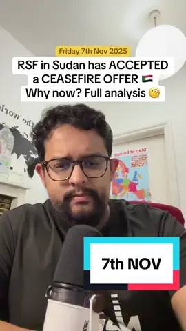 Sudan 🇸🇩 has a ceasefire offer on the table. But why now? And what is the Sudanese State likely to do? Accept? Or wait for UAE support to dry up. We analyse.  Search #newsbaba for the latest news updates and breaking news coverage. #geopolitics #analysis #news #latest  