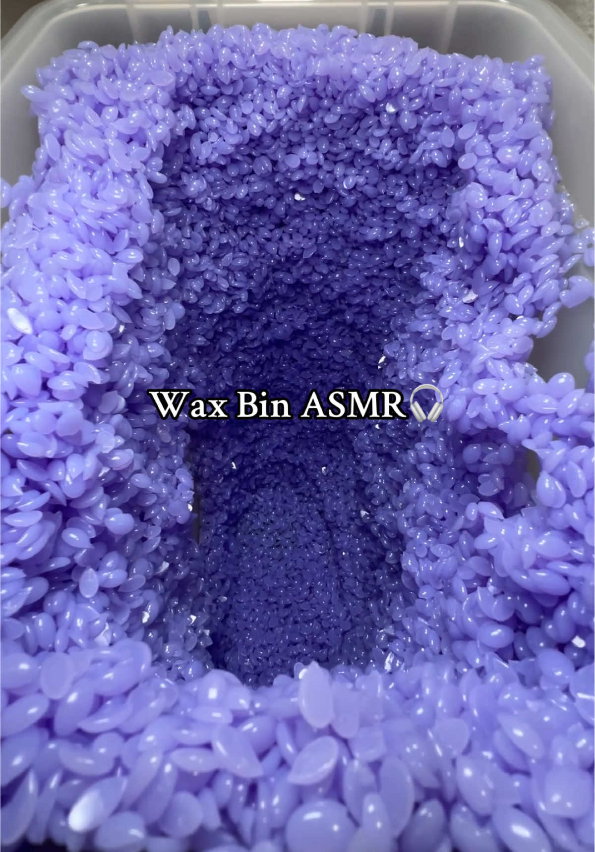 Orchid Wax🪻🎧✨ #asmr #waxbeads #hardwax #viral #waxsalon @Italwax USA 