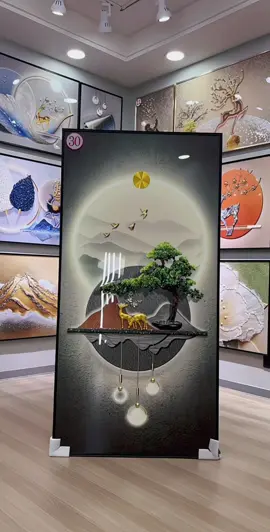 Tranh đơn 60x120cm Tráng Gương #HOMEDECOR 