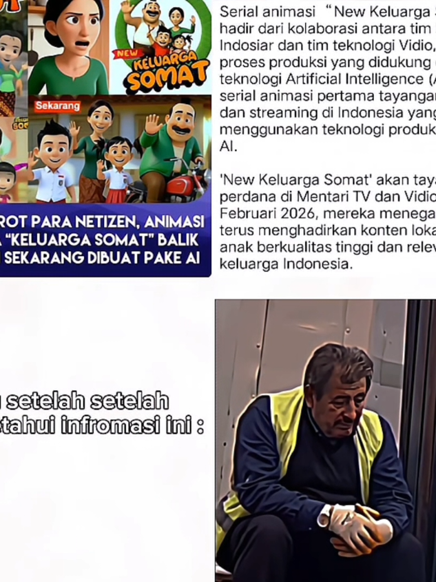 kenapa harus pakai AI sih 😔 padahal lebih bagus dulu  versi dulu aja paling ku kangenin 🥲🥲 #fyp #edits #sad #keluargasomat 