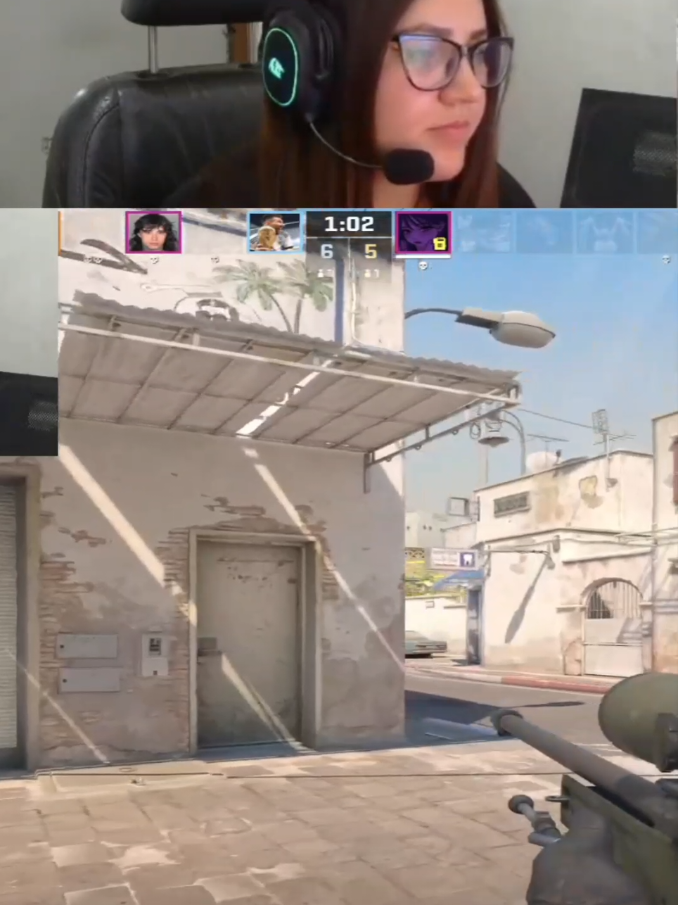 uno por uno #cs #cs2 #csgo #counterstrike #stremer 