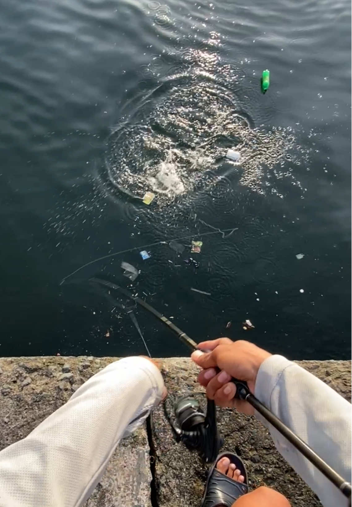 hanep ka aljur 🎣🥲 #fishing #ultralightfishing #mancingmania #fishinglife #fishingphilippines 