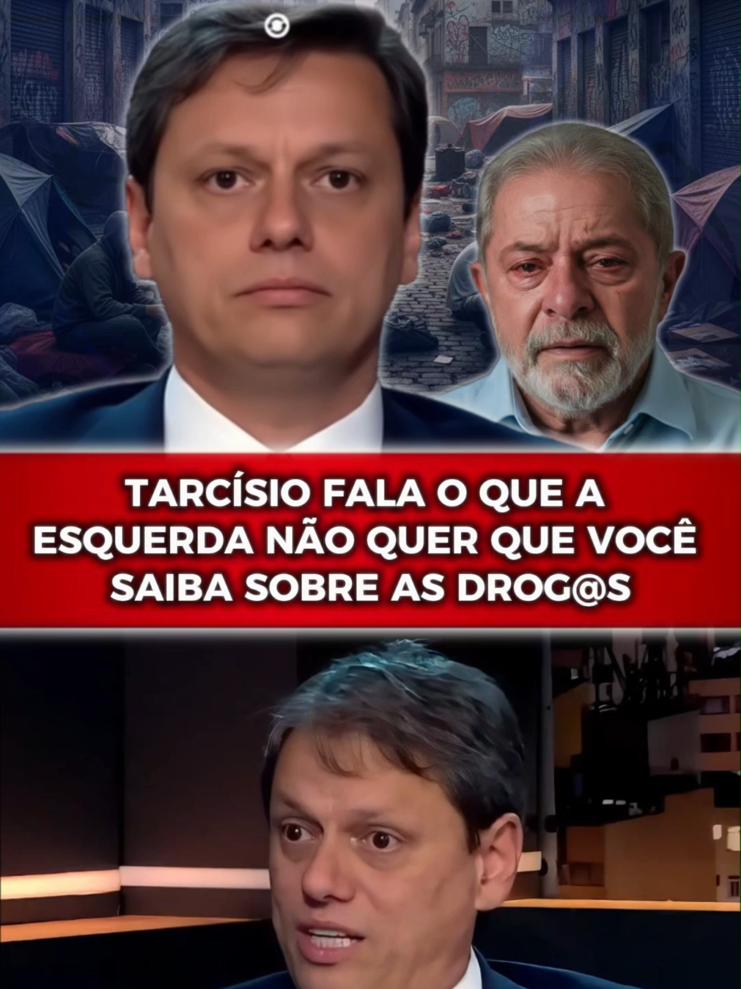 Tarcísio mandou o recado: traficante na cadeia, sem benefícios. A turma da 