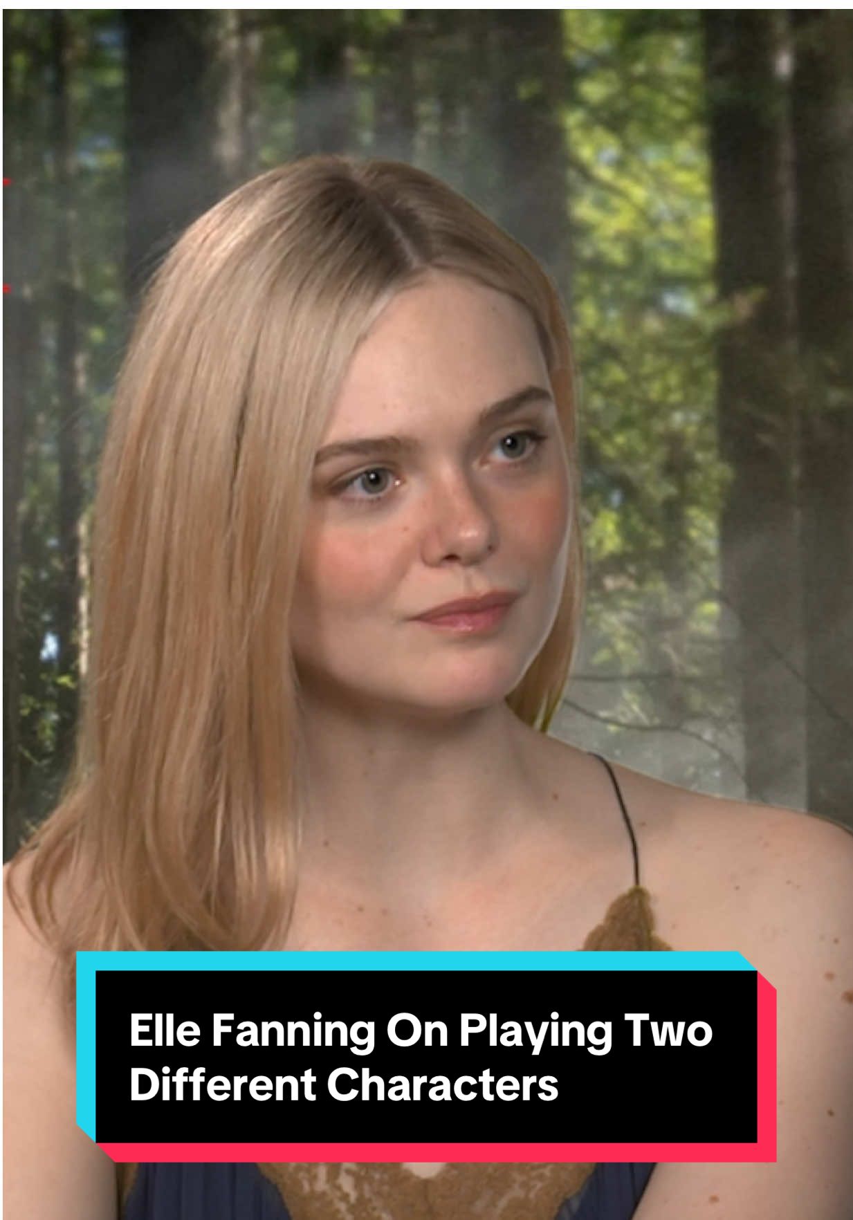 Elle Fanning reflects on playing two different characters in #PredatorBadlands. See her performances come to life in theaters NOW! Get your tickets at the link in bio. #movietok #filmtok 