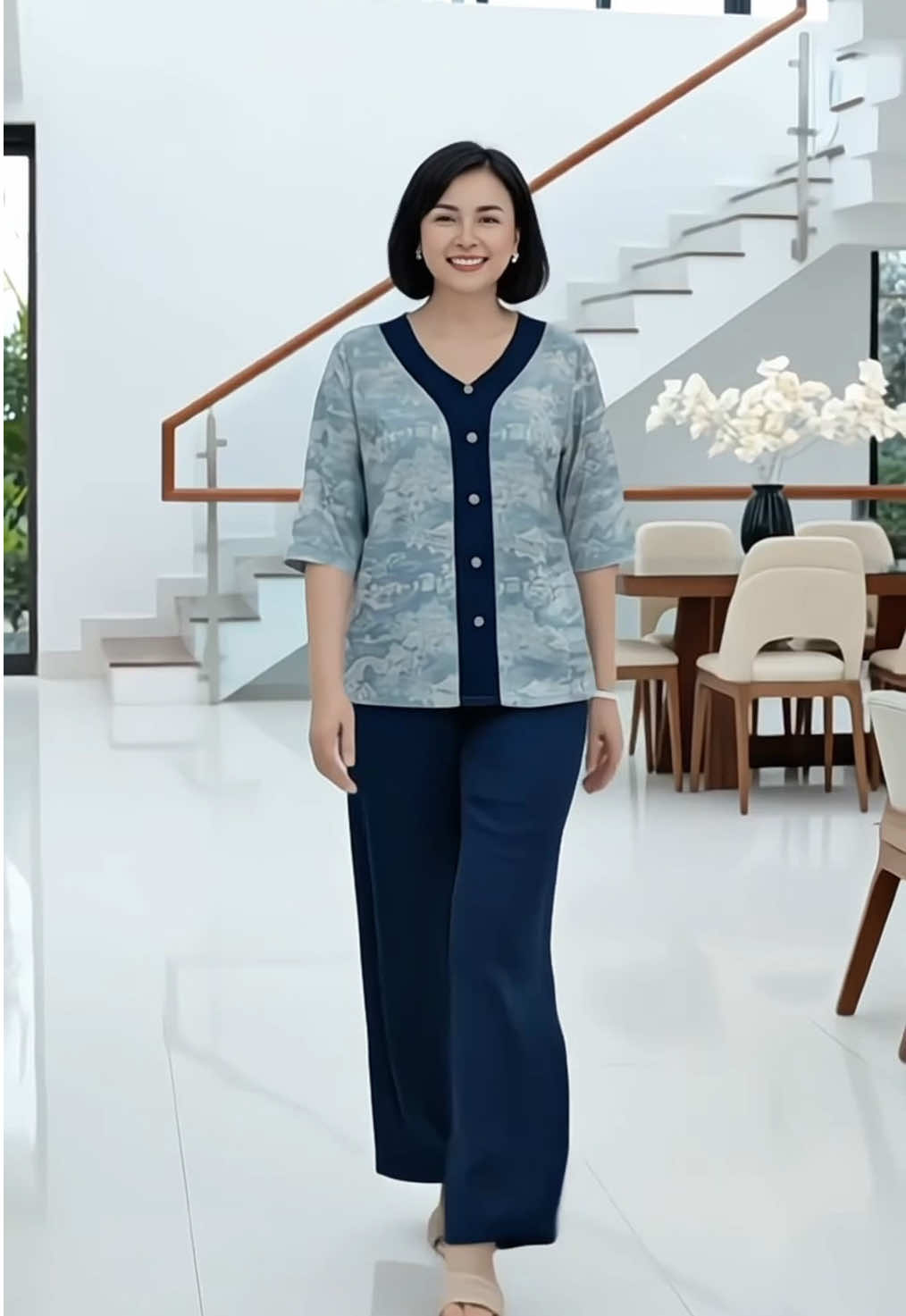 Bộ đồ trung niên lụa gấm tặng mẹ, chất liệu lụa dấm 2 da cao cấp, họa tiết sang trọng mềm mịn. @THANHMAISHOP83  @THANHMAISHOP83  @THANHMAISHOP83 #bodoluagam #thoitrangmevaba #guangsangchanh #luagamcaocap #xinhnhesangxinh