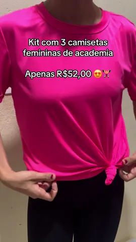 Camisetas femininas de academia 