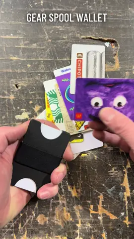 Gear Spool Wallet is live 🤘