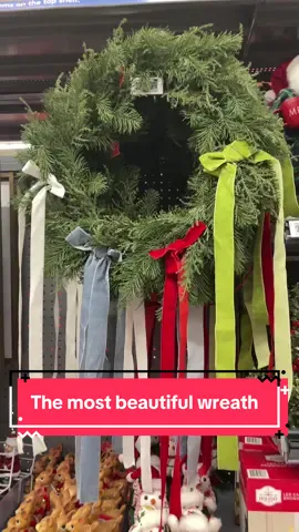 Isn’t it so cute?!! #walmartfinds #walmartchristmas #christmasdecor #christmaswreath #itstime 