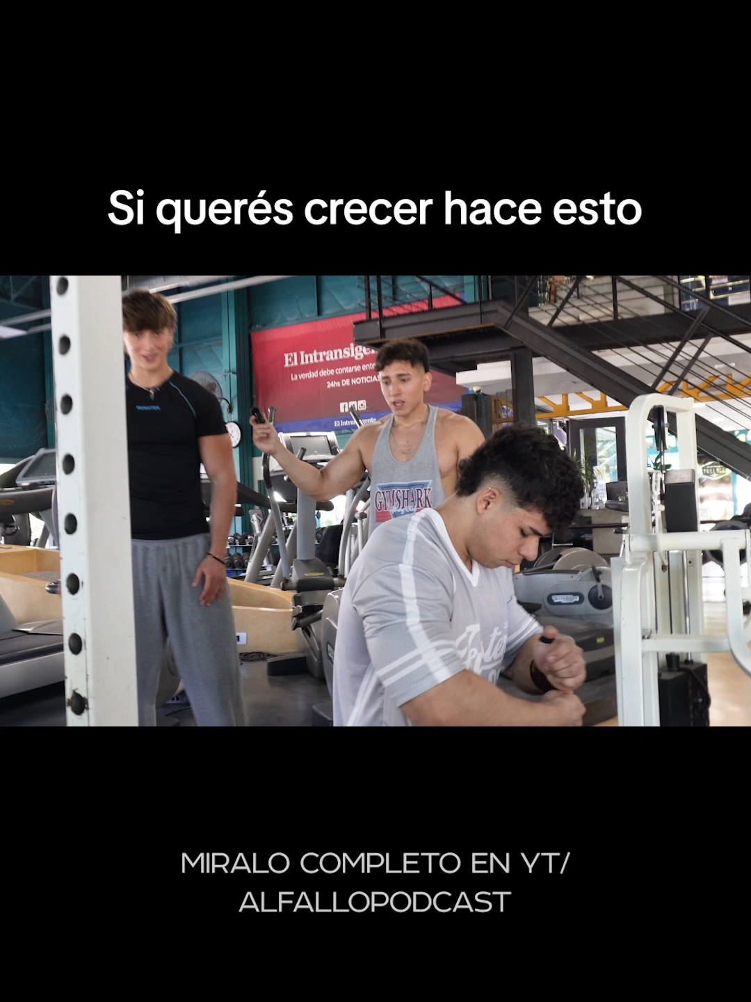 Si querés crecer hace esto #musculo #pesas #gimnasio #entrenamiento #Fitness