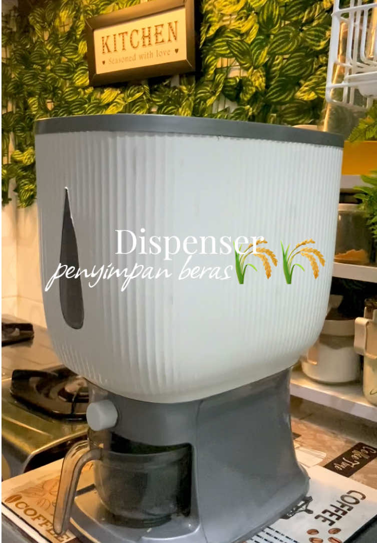 #dispenserberas #wadahberas #wadahberas10kg #dapurminimalis #homeliving 
