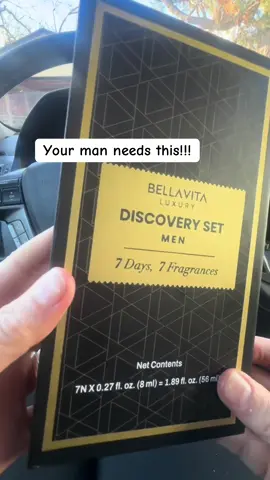 7 luxury scents for only $16 right now! #carcragrance #giftsforhim#masculineenergy #cardiffuser#fypシ 