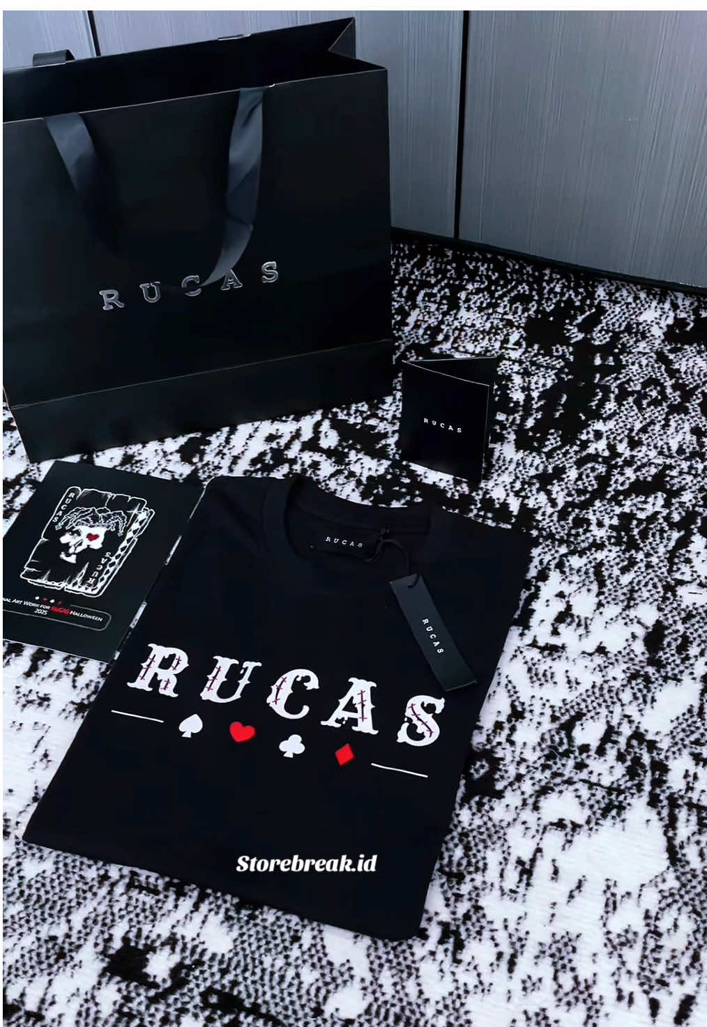 ⚠️Warning : bisa bikin temen nanya “beli di mana?” tiap nongkrong 🤭 #rucas #rucasoriginal #rucashalloween #kadorucas #fyp 