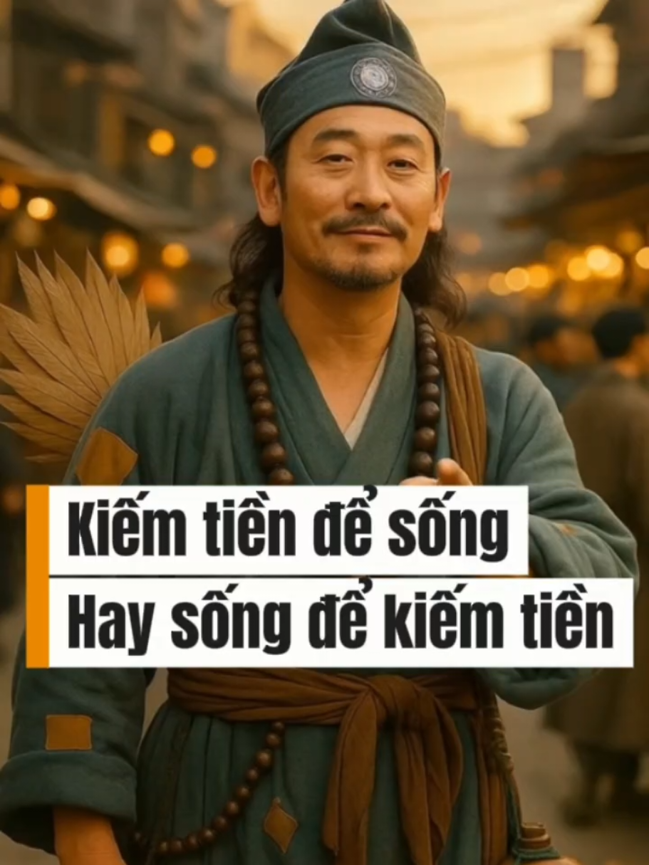 Kiếm tiền để sống,hay sống để kiếm tiền #tedien #daoly #daolycuocsong #caunoihay #tecong 