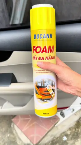 Xịt bọt đa năng vệ sinh nội thất ô tô, vệ sinh ghế da #dogiadung #dodunggiadinh #xuhuongtiktok #ducanh #ôtô 