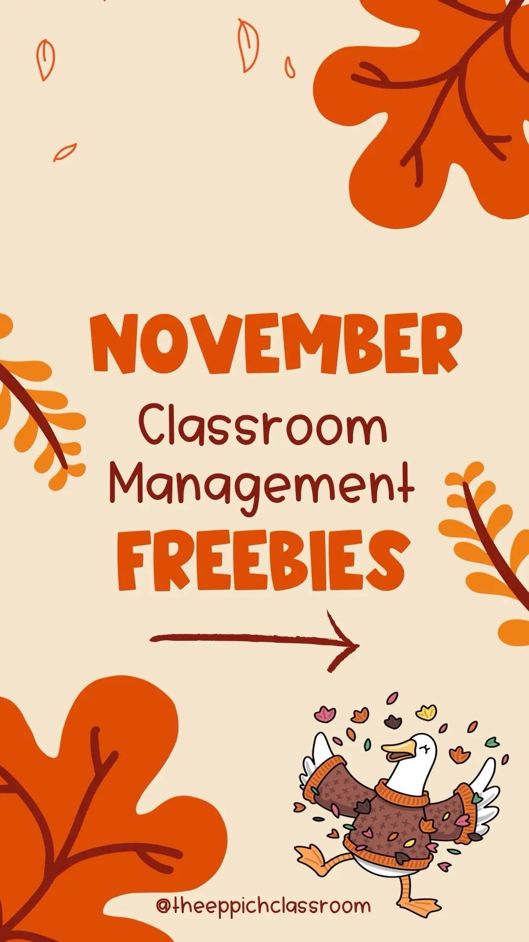 Some classroom management templates for November! 🍁 #classroommanagement #teachertips #teacher #teacherideas 