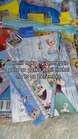 Bumili nako ng panregalo para sa pasko dahil mahal na to sa December. #gift #christmasgift 