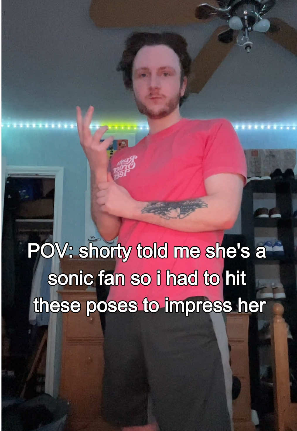 why’d i lowkey hit those tho😭 #sonicthehedgehog #pose #meme #fyp #relateable 