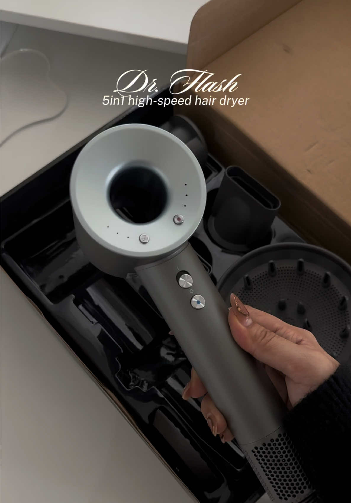 finally got this 5in1 high speed hair dryer from @DrFlash-PH 🤍 #drflash #drflashhairdryer #hairdryer #highspeedhairdryer 