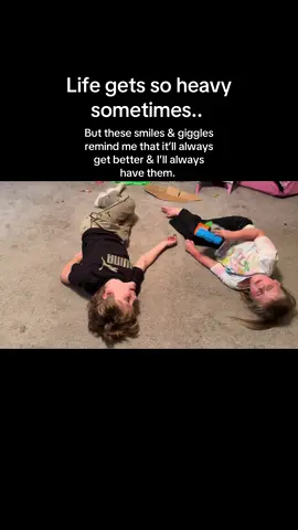 They make my world spin. I couldn’t do it without them. #momlife #brothersisterlove #fyp