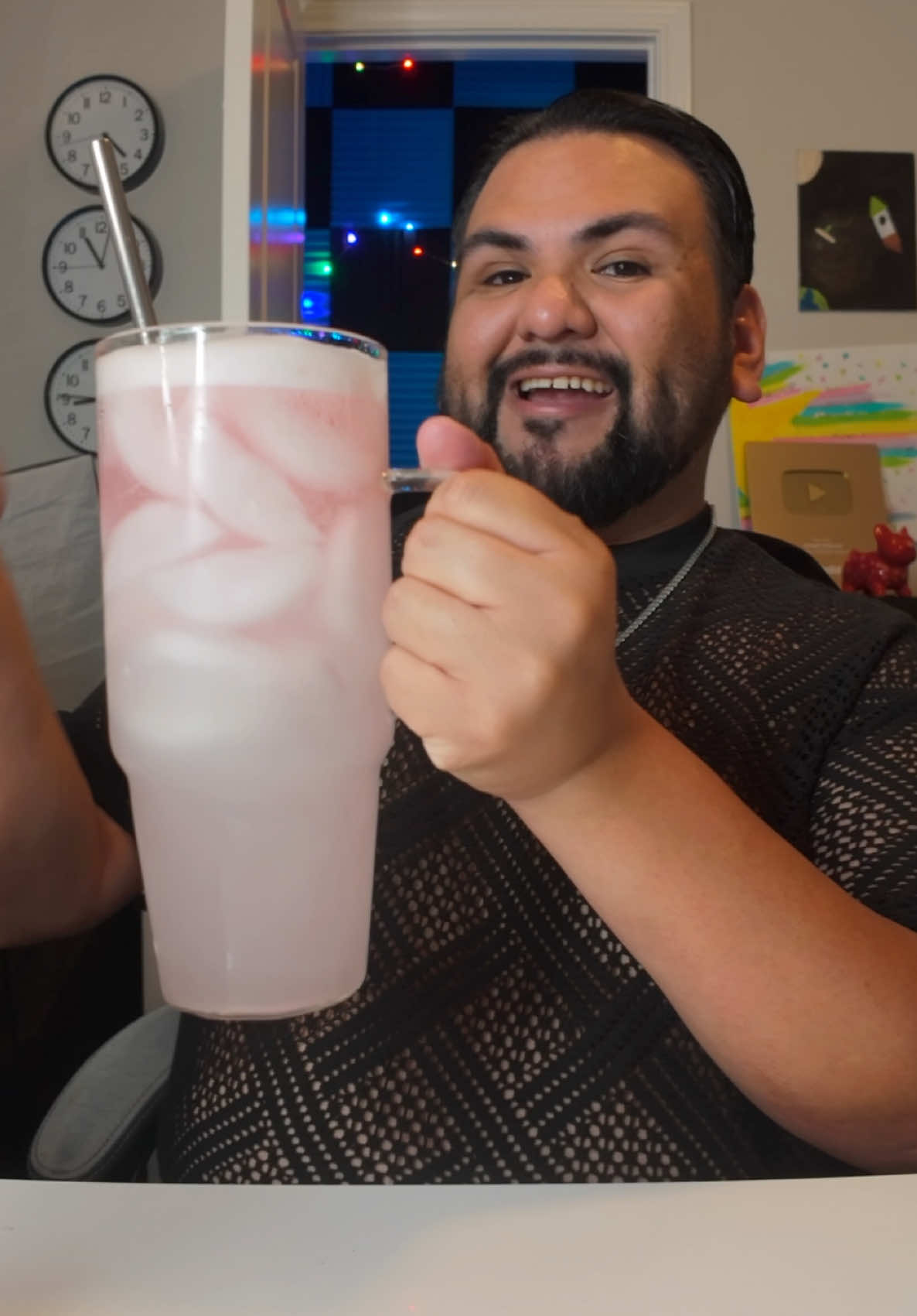 LOADED Water of the day! 💦 ❤️ 🍊 