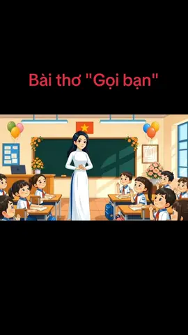 Áp dụng ai vào giảng dạy, làm bài thơ thành một video sinh động#ai #giaovienmamnon #giaovientieuhoc #videoai 