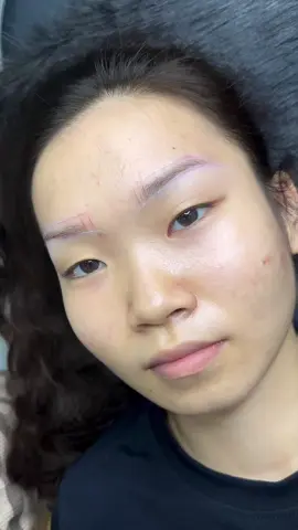 Chân mày 2 🍠 5 nhà Thanh Huong Bùi #phunxam #beforeandafter #pmu #dayphunxam #khoahocphunxam 