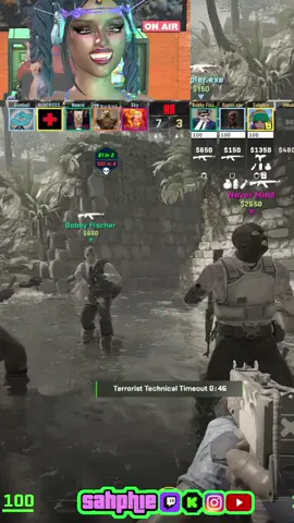 DOES ANYONE KNOW A BIRTHA? | @sahphie #counterstrike2 #cs2 #gaming #twitch #robotgirl